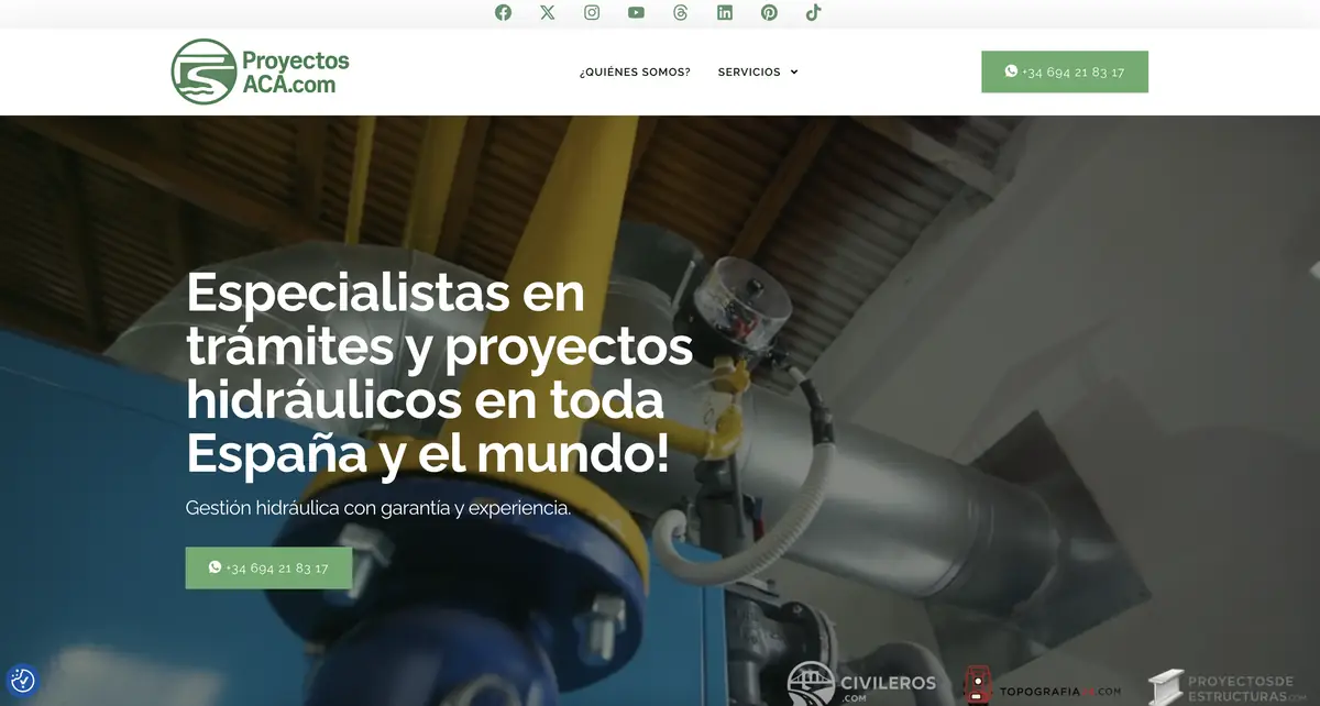 Demo site 1 homepage thumbnail