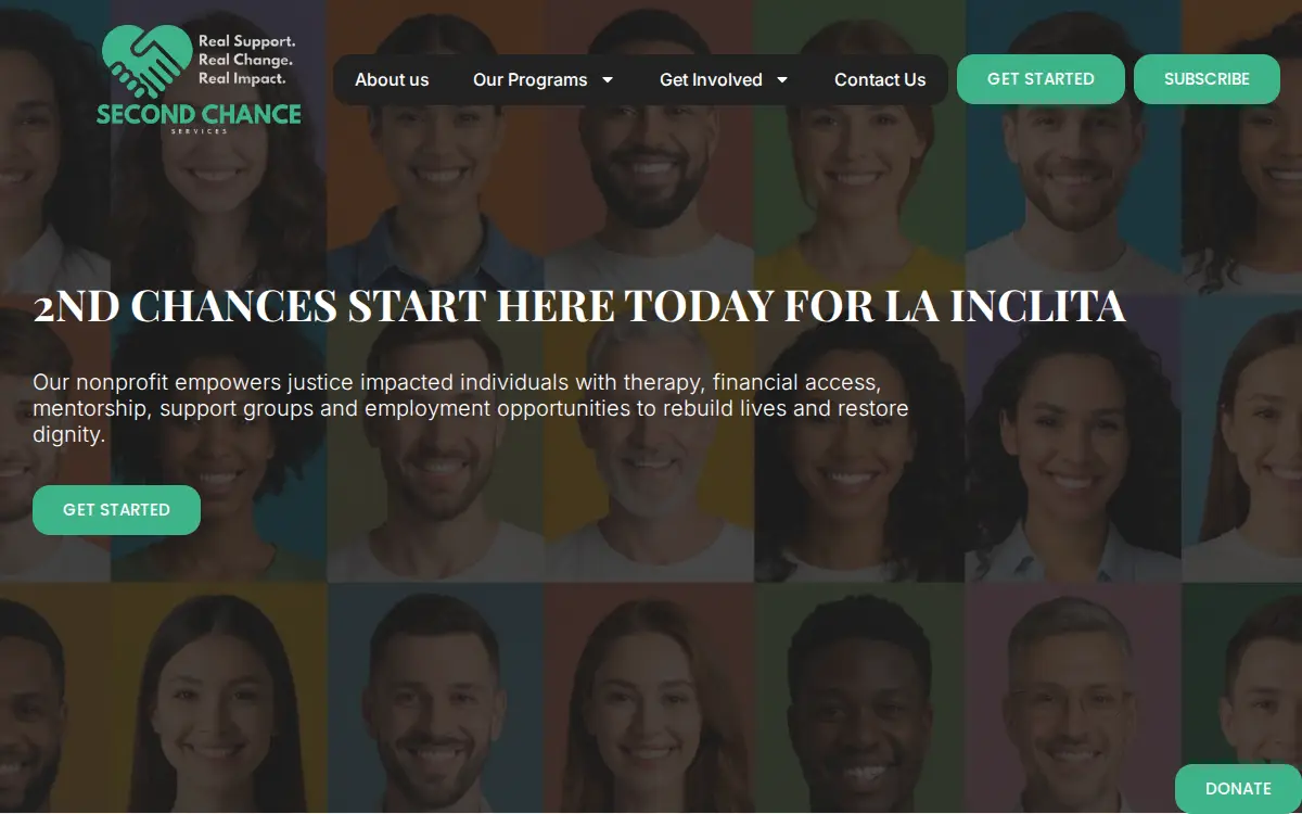 Demo site 2 homepage thumbnail