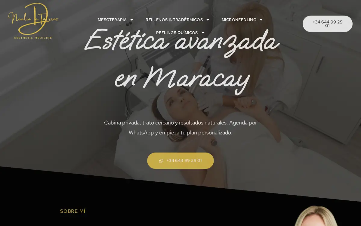 Demo site 3 homepage thumbnail